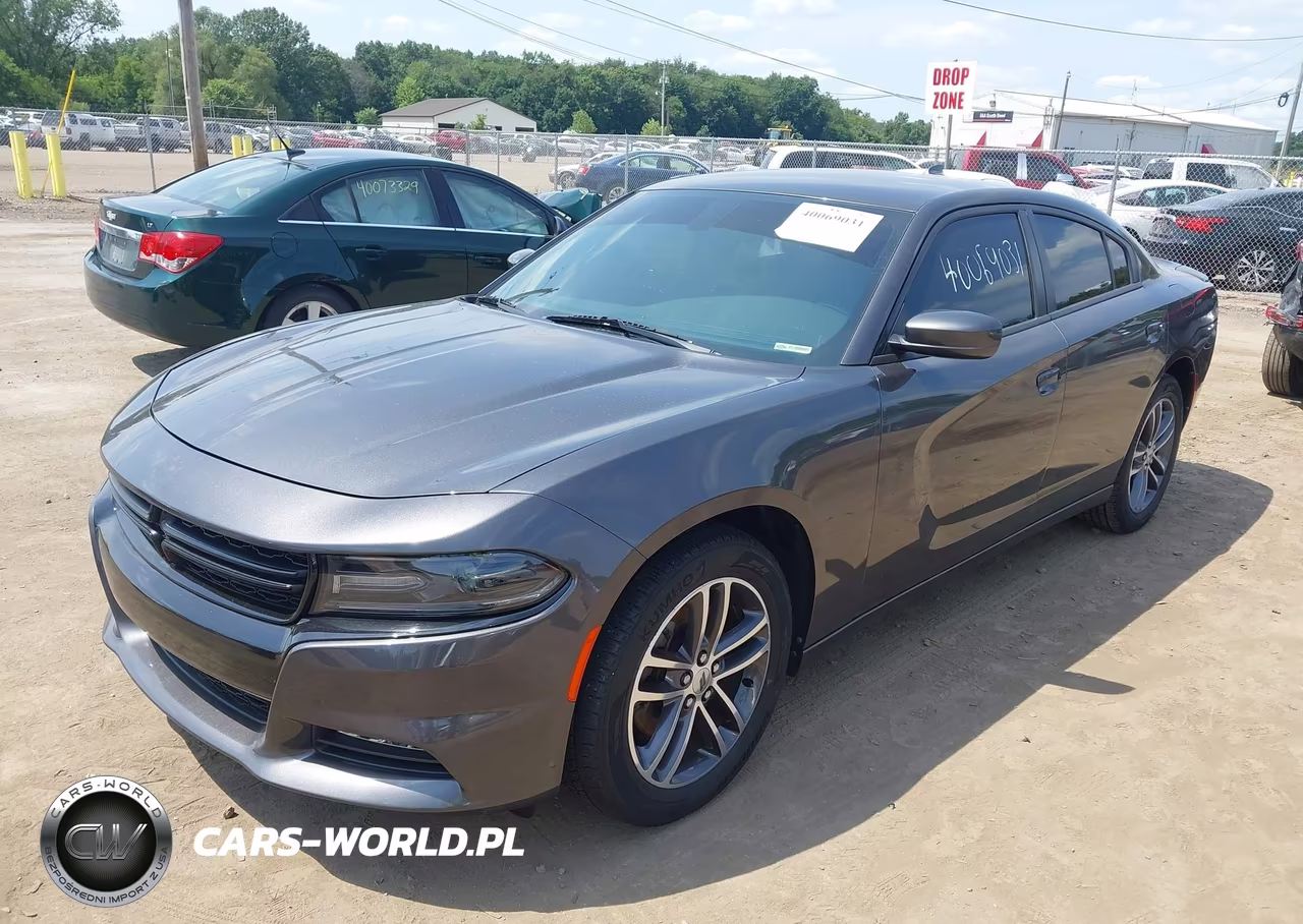 2019 Dodge Charger Sxt Awd VIN:2C3CDXJG2K8674823 - 2