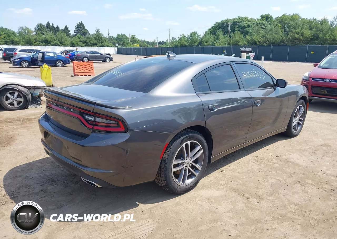 2019 Dodge Charger Sxt Awd VIN:2C3CDXJG2K8674823 - 4