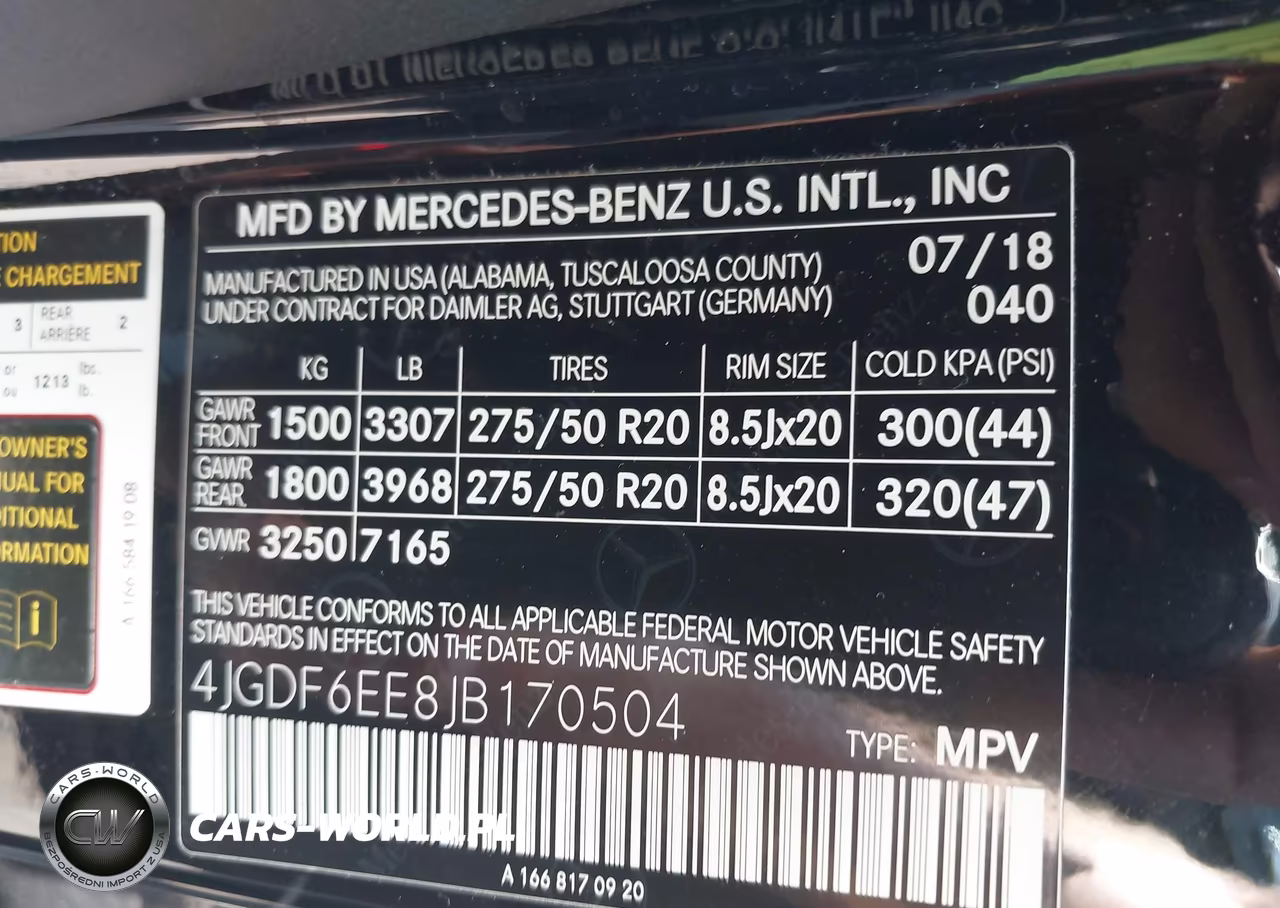 2018 Mercedes-Benz Gls 450 4Matic VIN:4JGDF6EE8JB170504 - 9