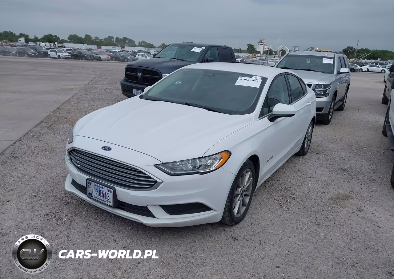 2017 Ford Fusion S Hybrid VIN:3FA6P0UU6HR126934 - 2