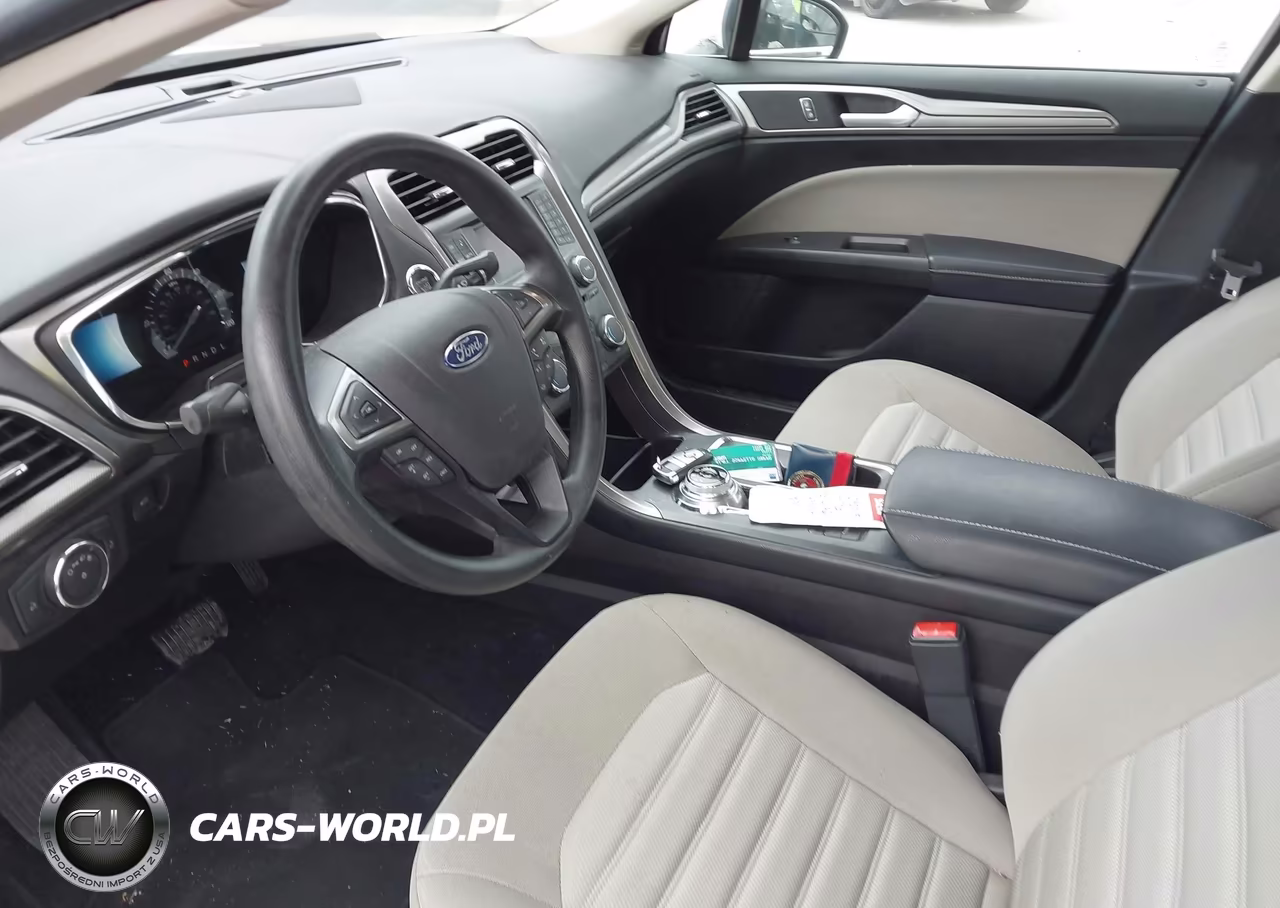 2017 Ford Fusion S Hybrid VIN:3FA6P0UU6HR126934 - 6