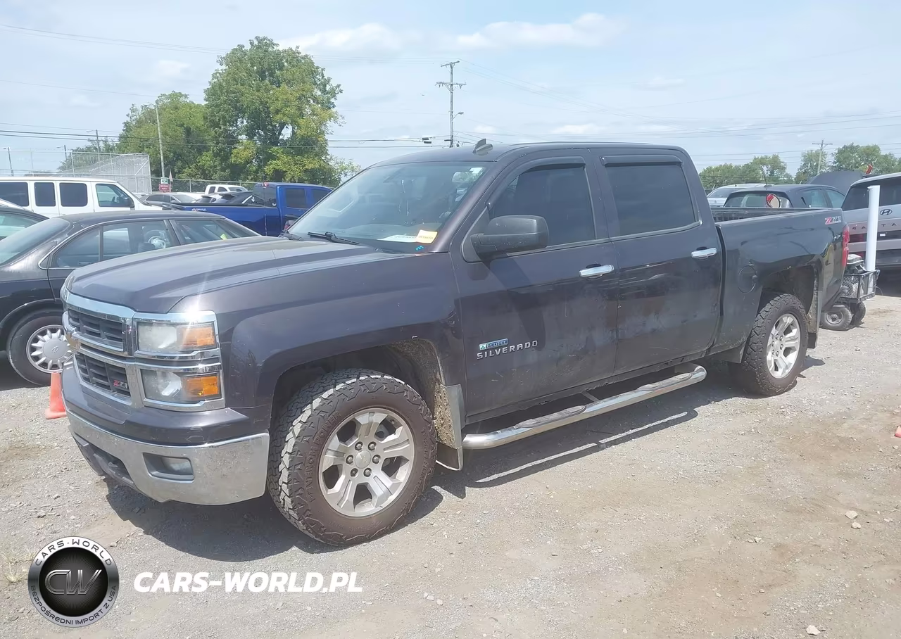 2014 Chevrolet Silverado 1500 2Lt VIN:3GCUKREH5EG405661 - 2