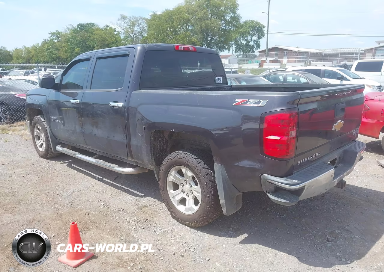 2014 Chevrolet Silverado 1500 2Lt VIN:3GCUKREH5EG405661 - 3