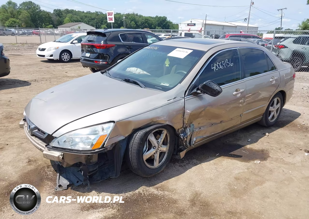 2003 Honda Accord 2.4 Ex VIN:1HGCM566X3A133214 - 2