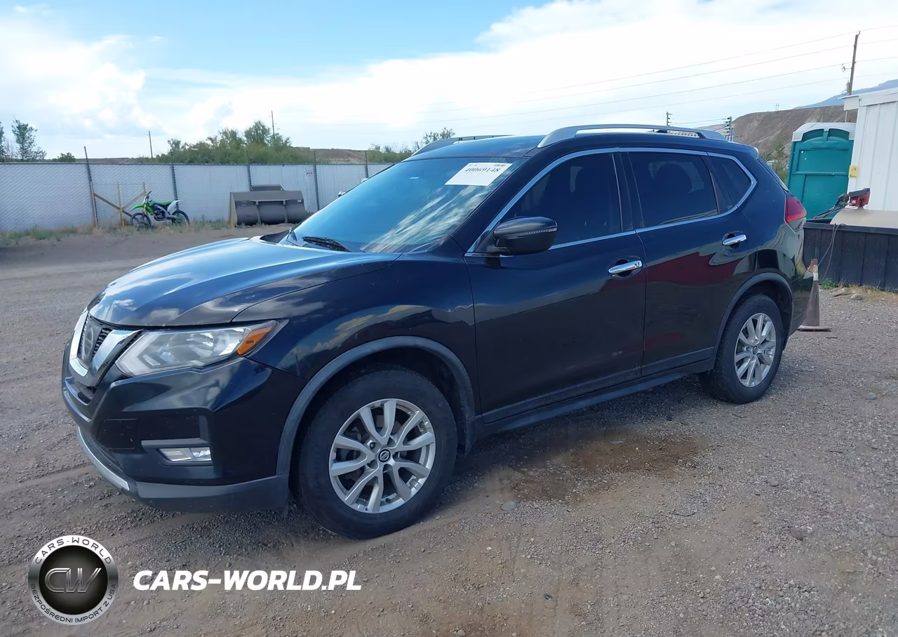 2017 Nissan Rogue Sv VIN:KNMAT2MV8HP603018 - 2