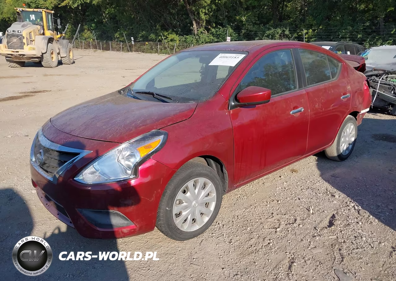 2017 Nissan Versa 1.6 Sv VIN:3N1CN7AP0HK408136 - 2