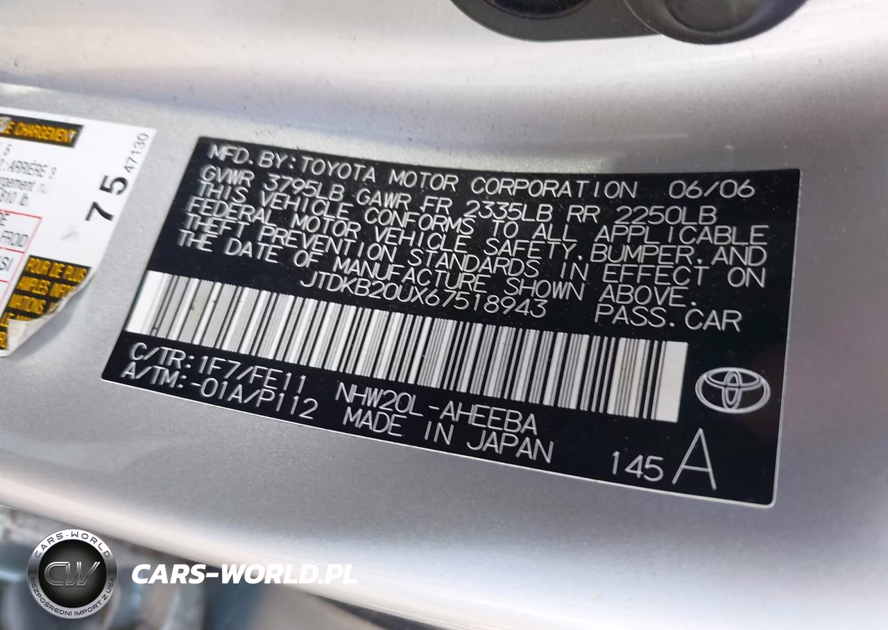 2006 Toyota Prius VIN:JTDKB20UX67518943 - 9