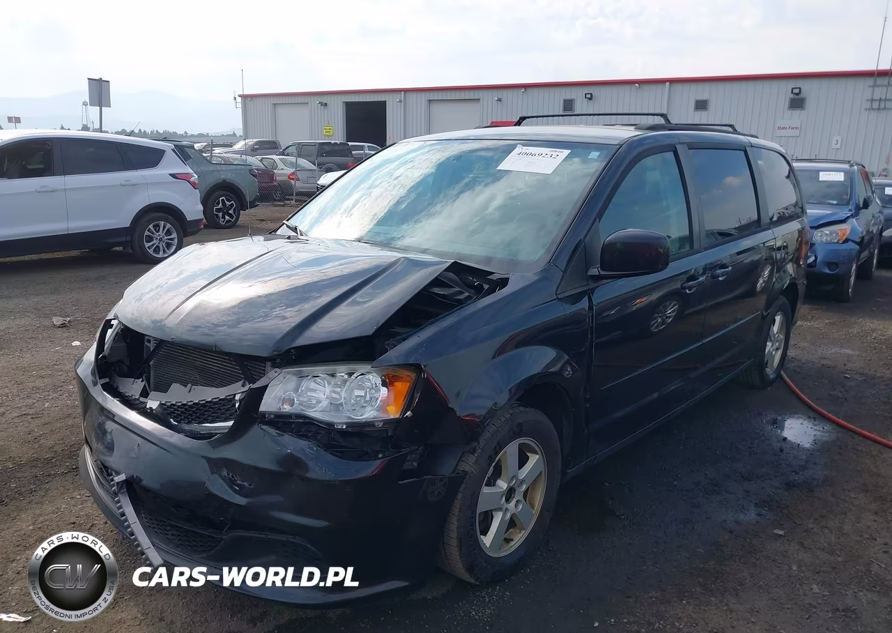 2012 Dodge Grand Caravan Sxt VIN:2C4RDGCG2CR334070 - 2