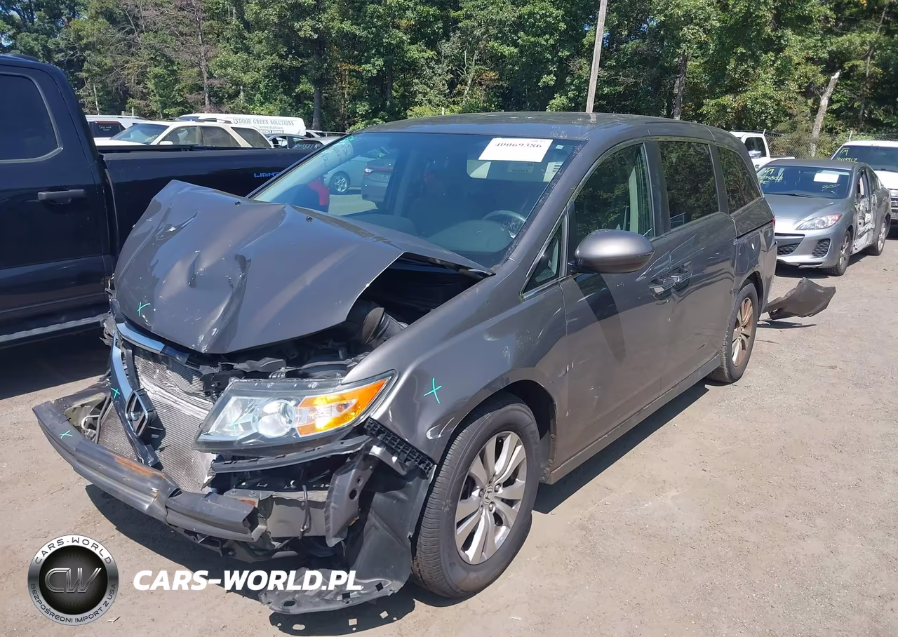 2017 Honda Odyssey Se VIN:5FNRL5H35HB011776 - 2