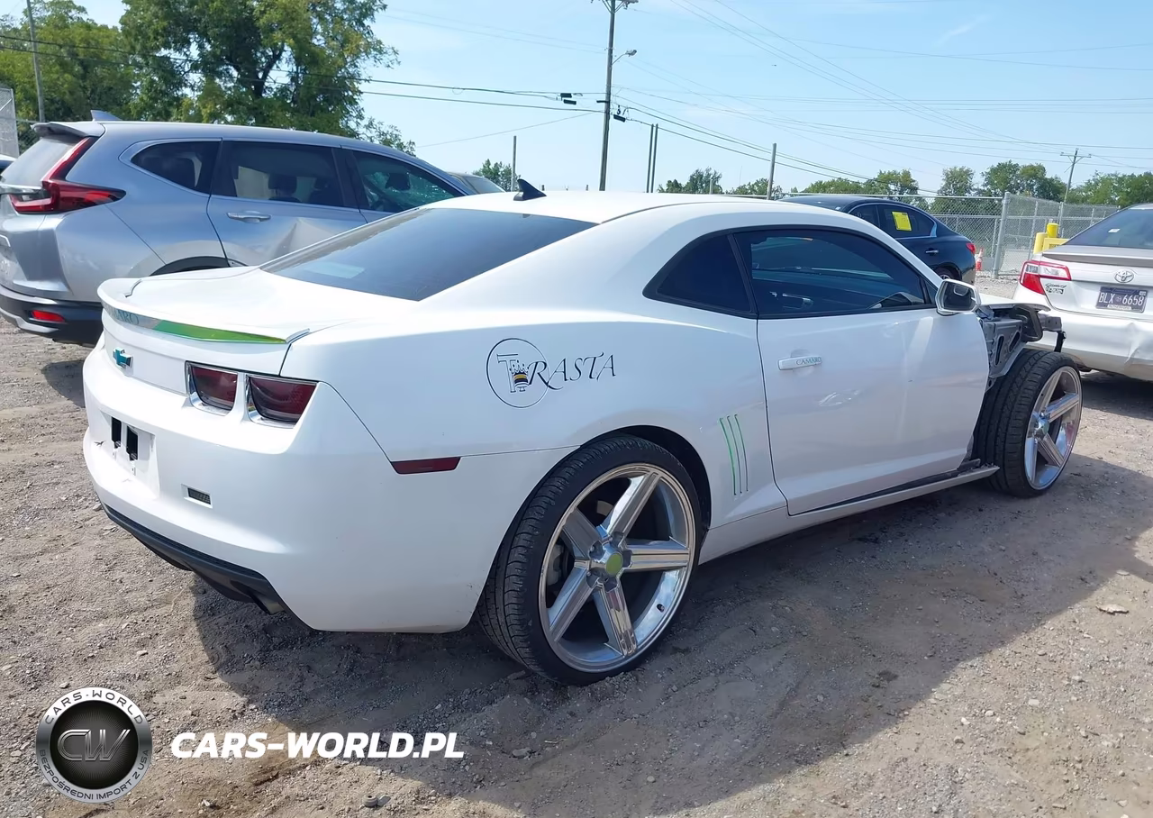 2012 Chevrolet Camaro 1Lt VIN:2G1FB1E38C9118328 - 4
