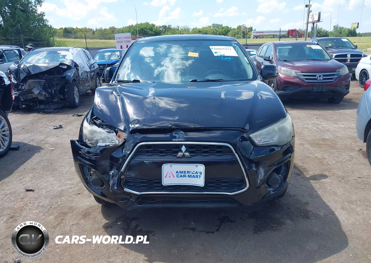 2013 Mitsubishi Outlander Sport Es VIN:4A4AP3AUXDE005260 - 12