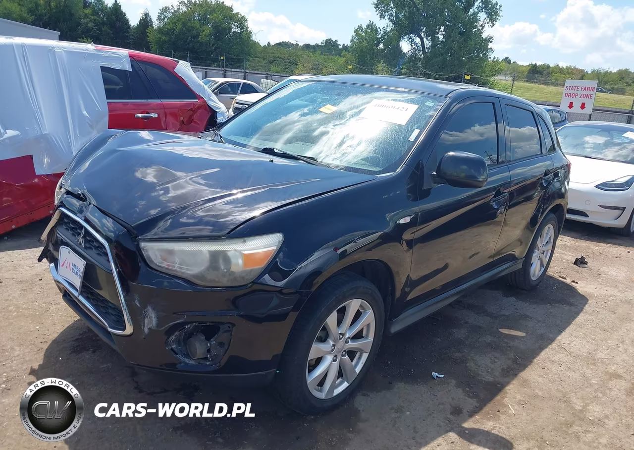 2013 Mitsubishi Outlander Sport Es VIN:4A4AP3AUXDE005260 - 2