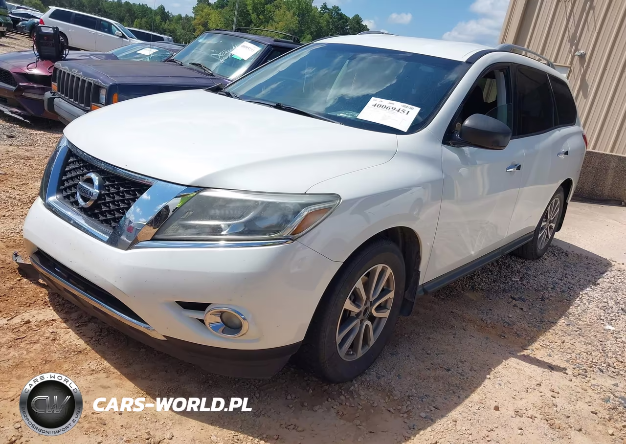 2015 Nissan Pathfinder Sv VIN:5N1AR2MN1FC683003 - 2