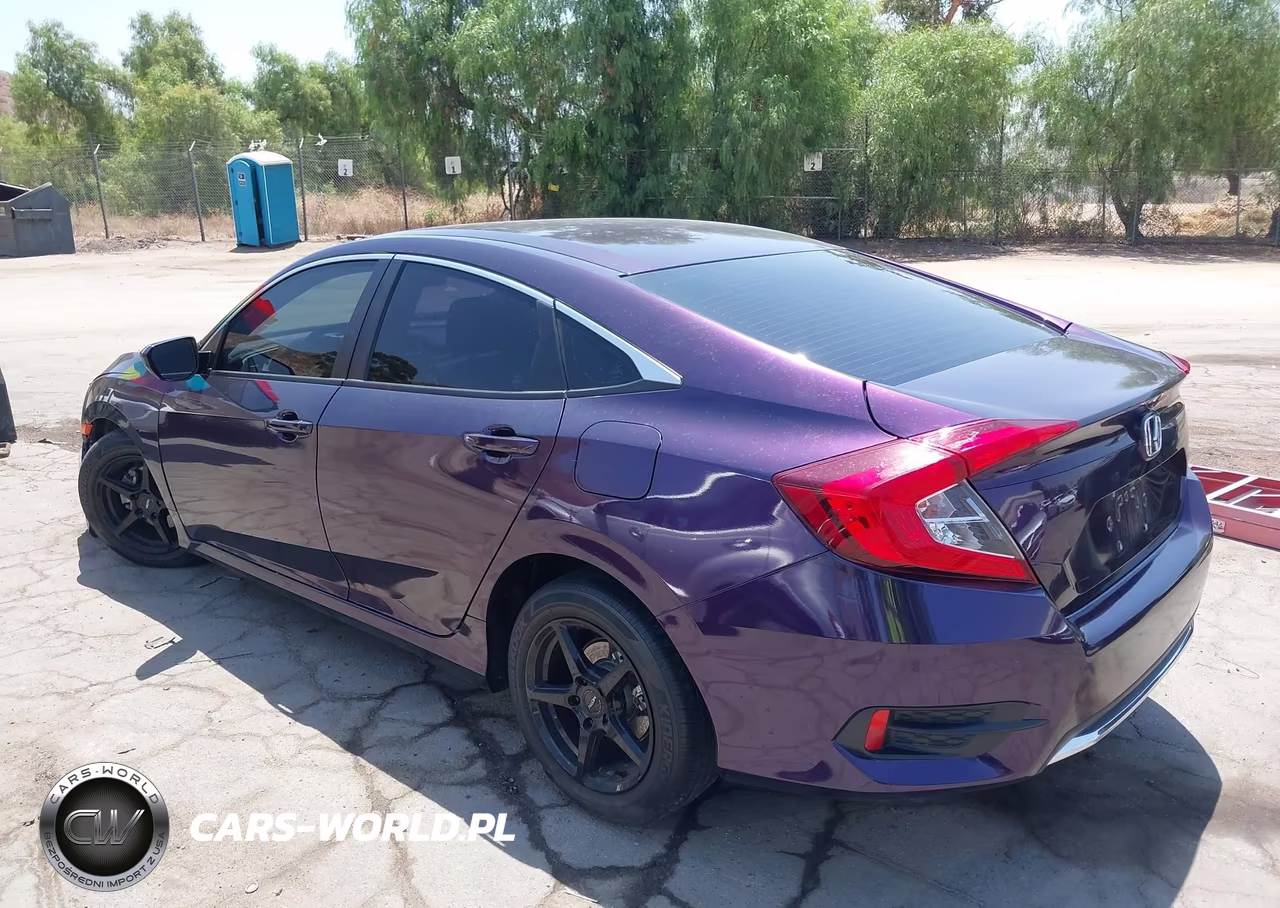 2020 Honda Civic Lx VIN:19XFC2F61LE208571 - 3