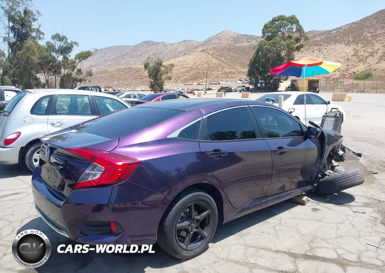 2020 Honda Civic Lx VIN:19XFC2F61LE208571 - 4