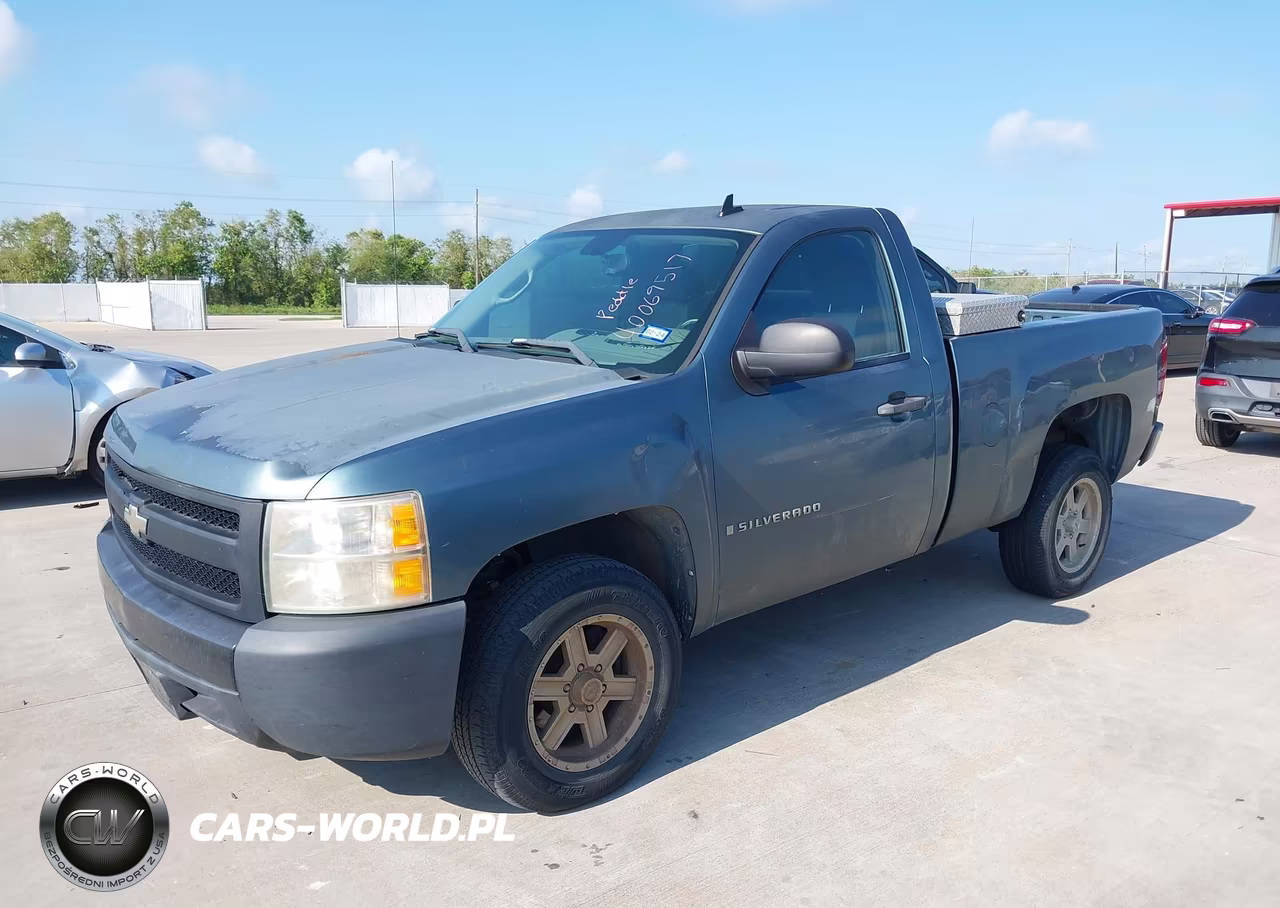 2008 Chevrolet Silverado 1500 Work Truck VIN:1GCEC14X88Z186680 - 2