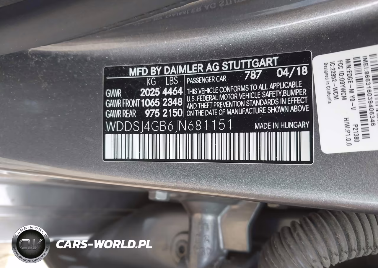 2018 Mercedes-Benz Cla 250 4Matic VIN:WDDSJ4GB6JN681151 - 9