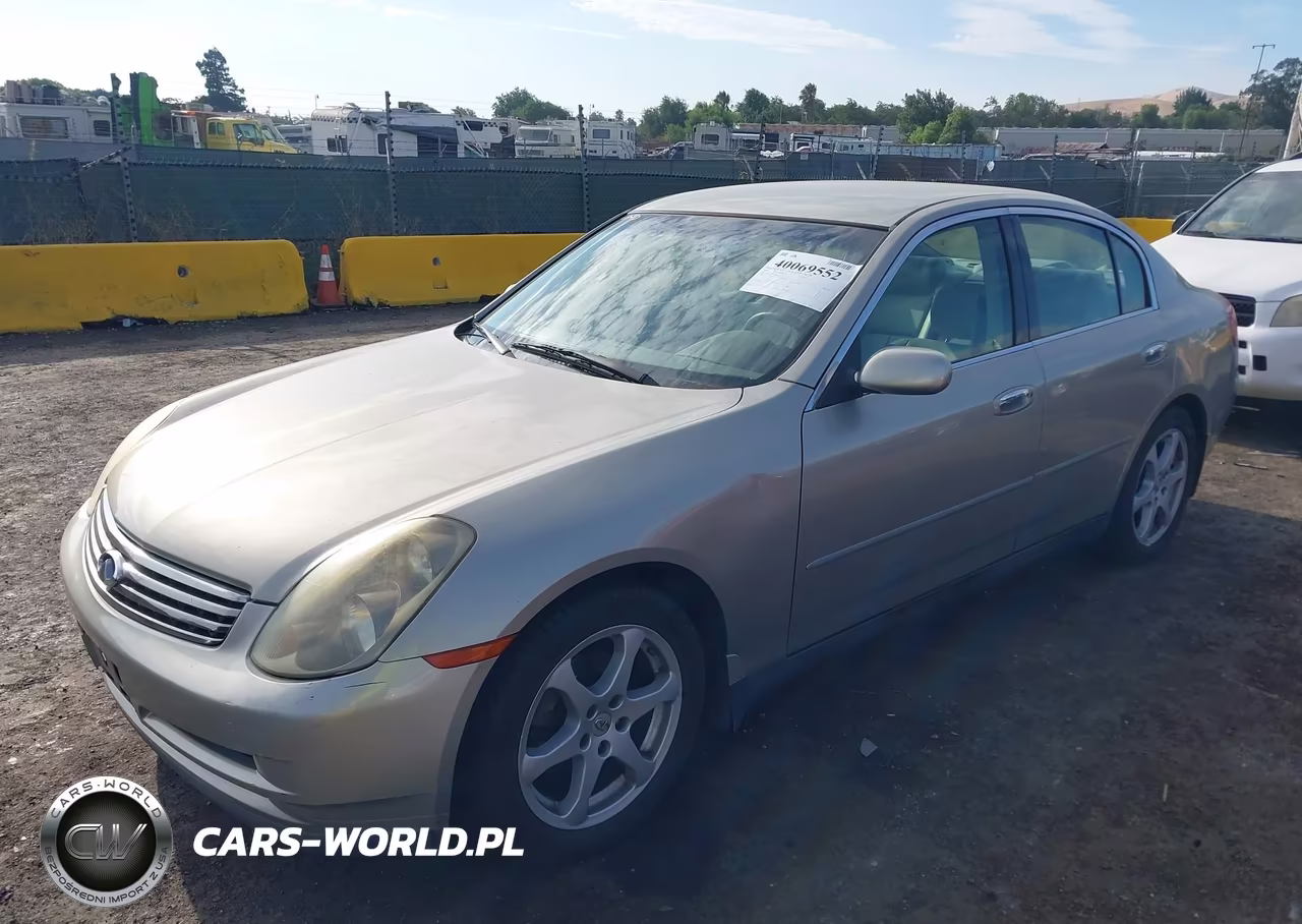2004 Infiniti G35 VIN:JNKCV51E64M619057 - 2