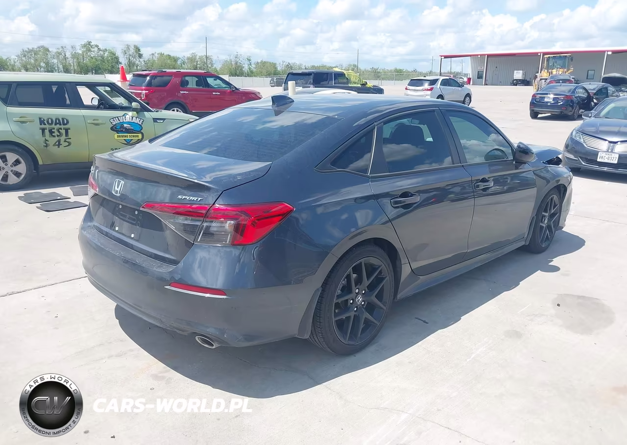 2023 Honda Civic Sport VIN:2HGFE2F50PH505750 - 4