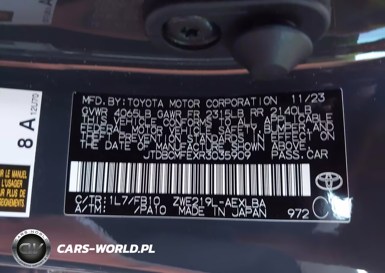 2024 Toyota Corolla Hybrid Le VIN:JTDBCMFEXR3035909 - 9