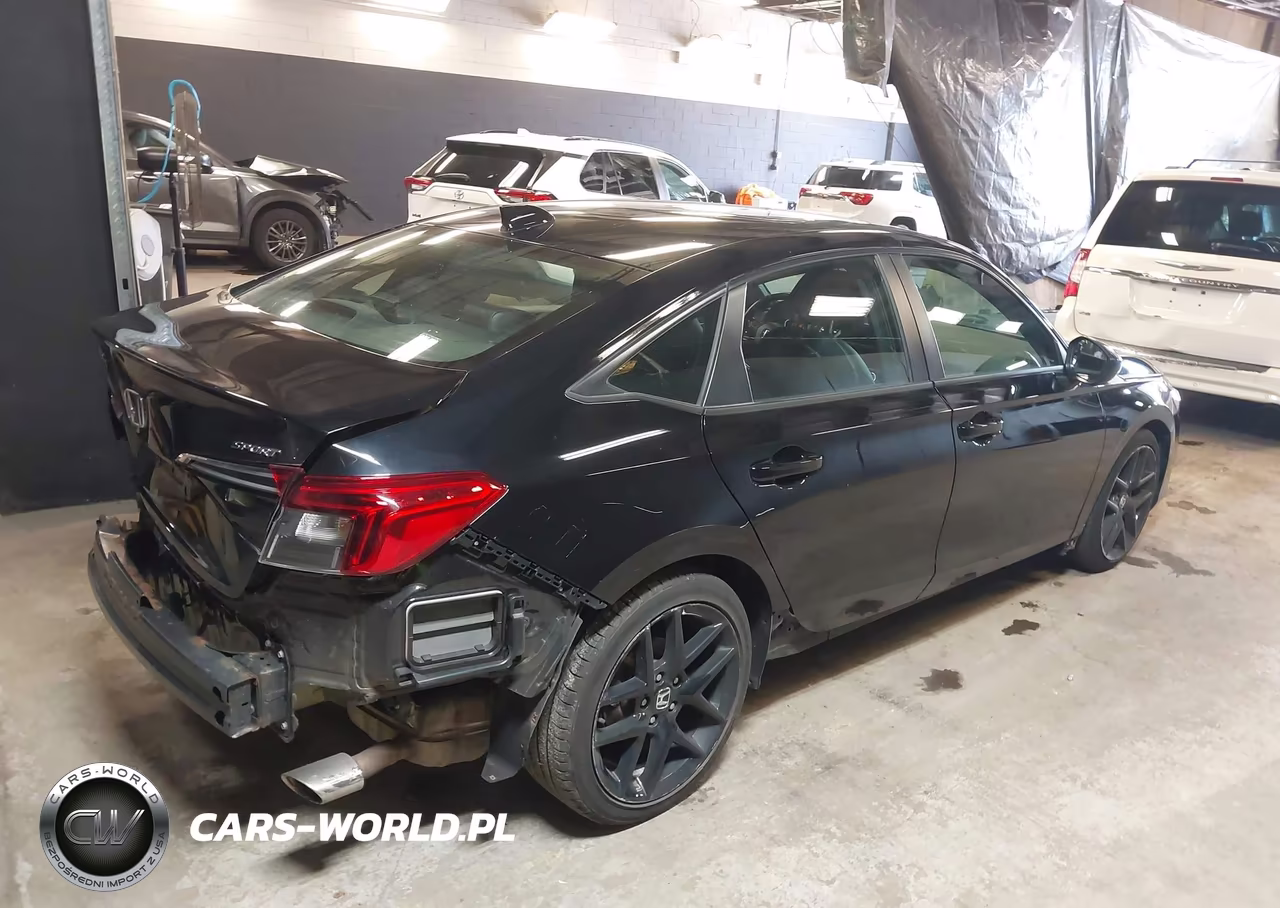 2022 Honda Civic Sport VIN:2HGFE2F50NH556968 - 4
