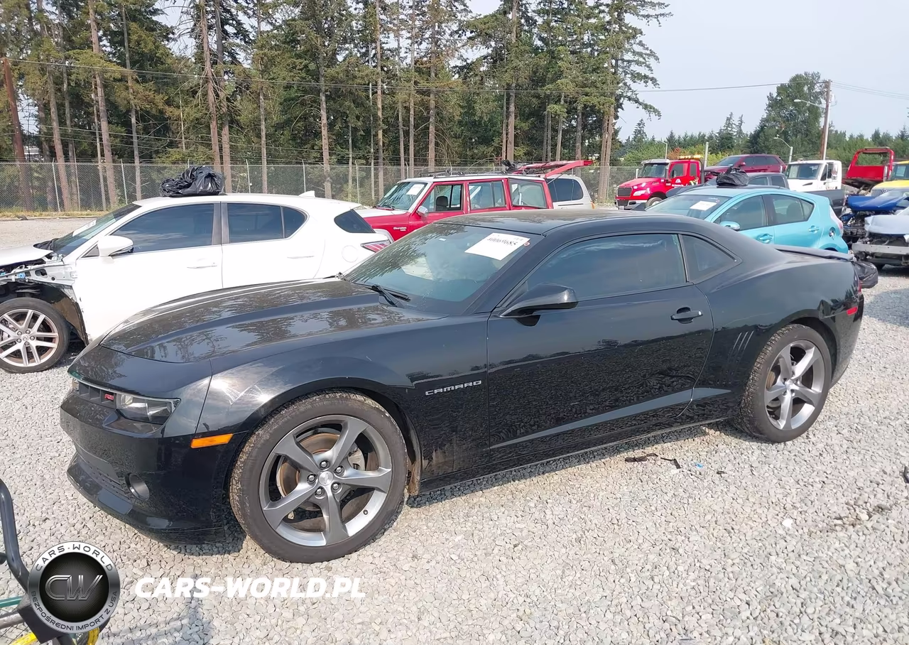 2014 Chevrolet Camaro Lt VIN:2G1FB1E30E9206986 - 2