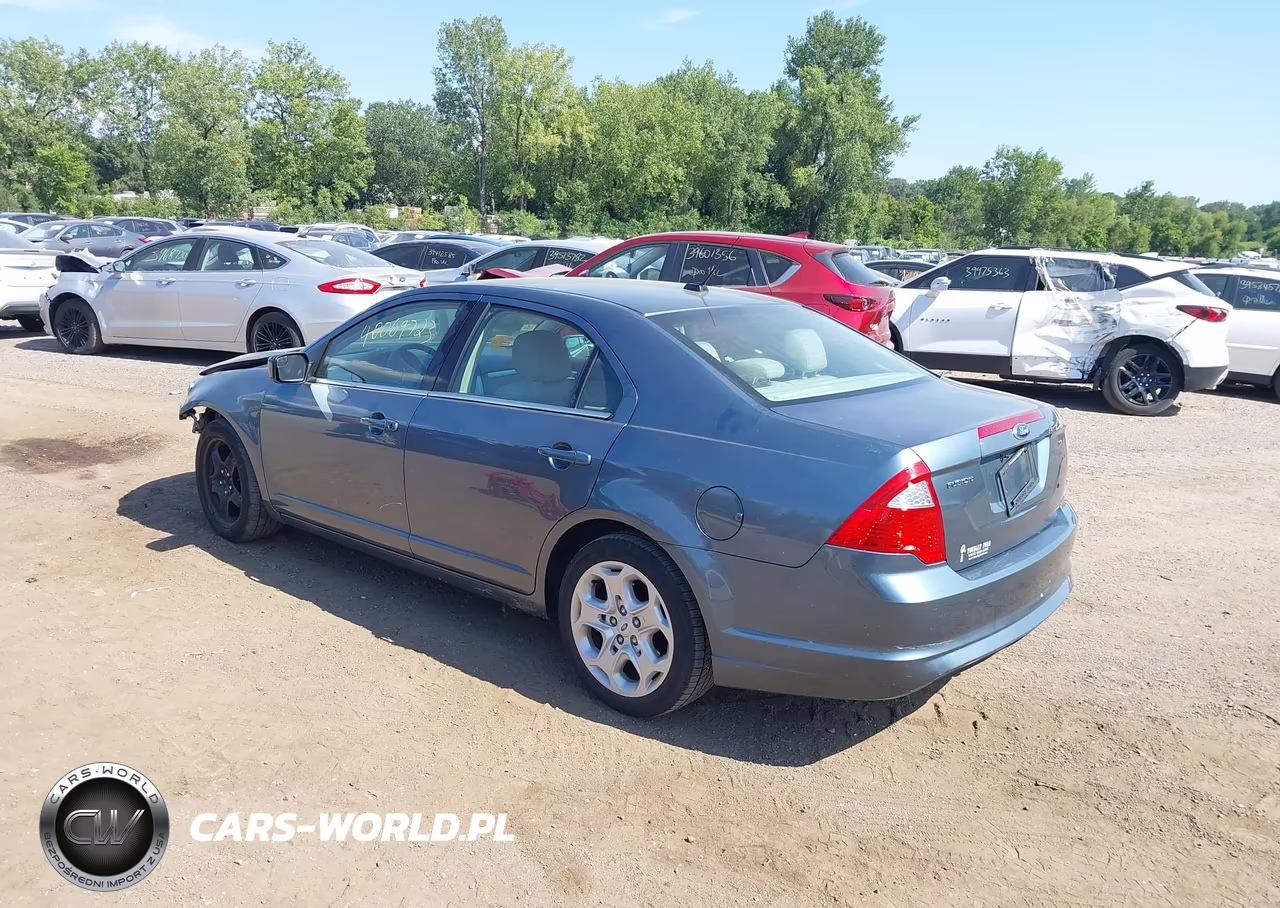 2011 Ford Fusion Se VIN:3FAHP0HA0BR184599 - 3