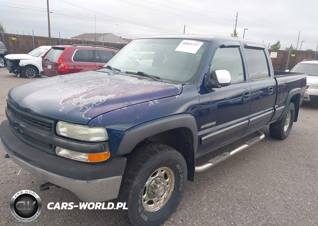 2002 Chevrolet Silverado 1500Hd Ls VIN:1GCGK13U62F229294 - 2