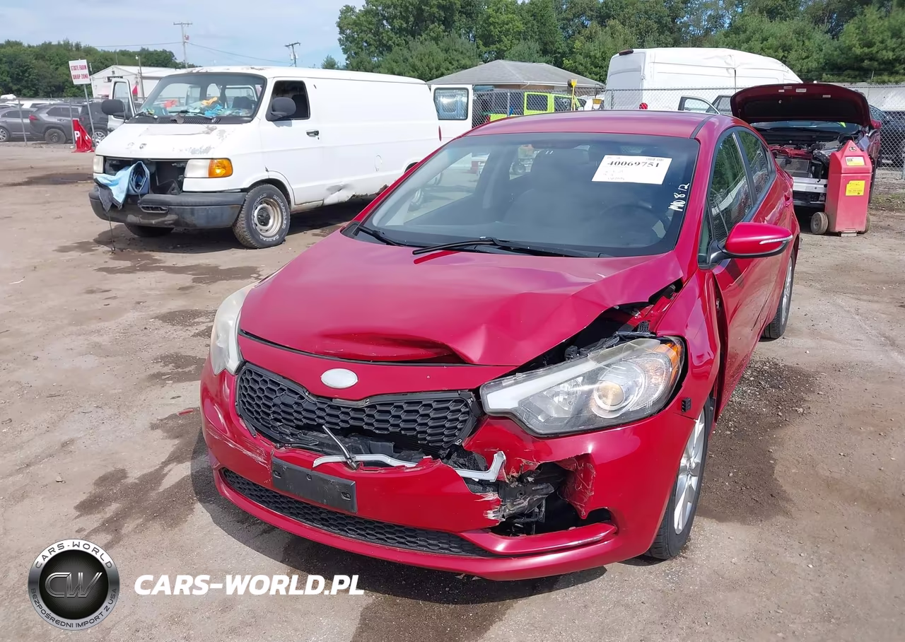 2014 Kia Forte Lx VIN:KNAFX4A61E5134118 - 2