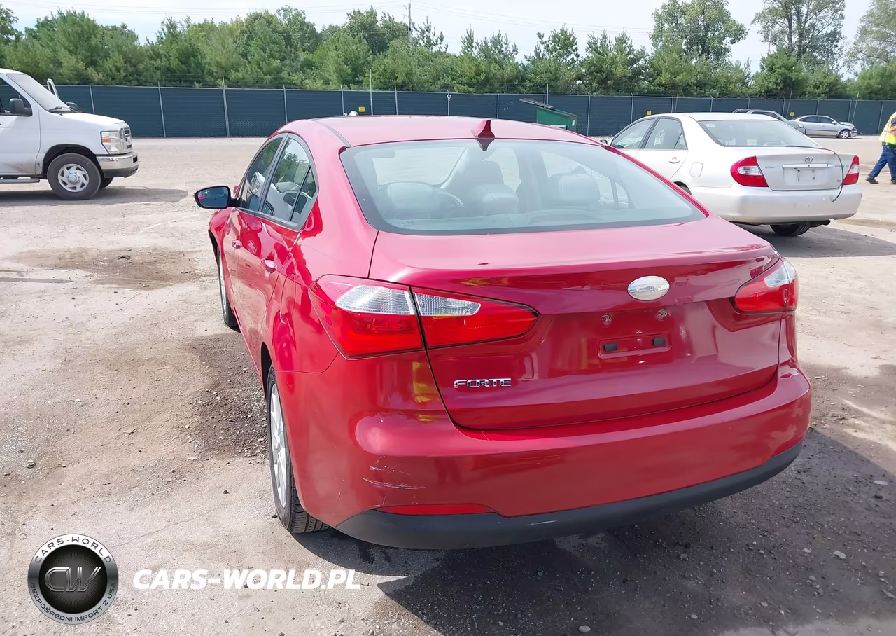 2014 Kia Forte Lx VIN:KNAFX4A61E5134118 - 3