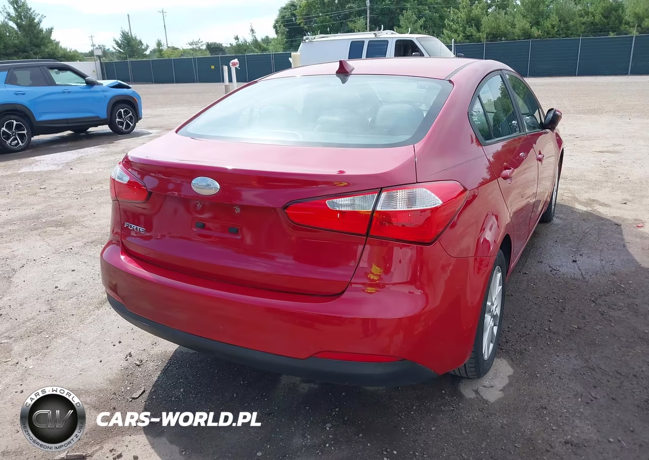 2014 Kia Forte Lx VIN:KNAFX4A61E5134118 - 4