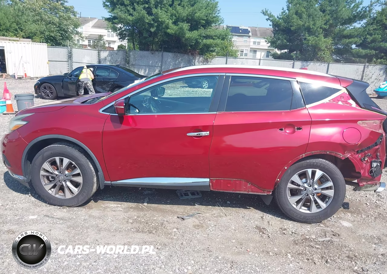 2015 Nissan Murano Sl VIN:5N1AZ2MH1FN224049 - 15