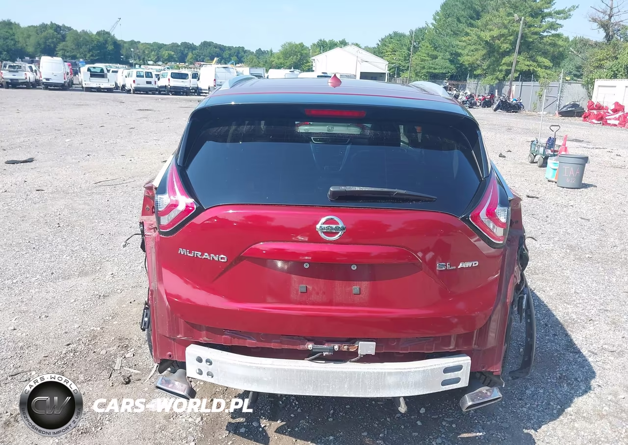 2015 Nissan Murano Sl VIN:5N1AZ2MH1FN224049 - 17
