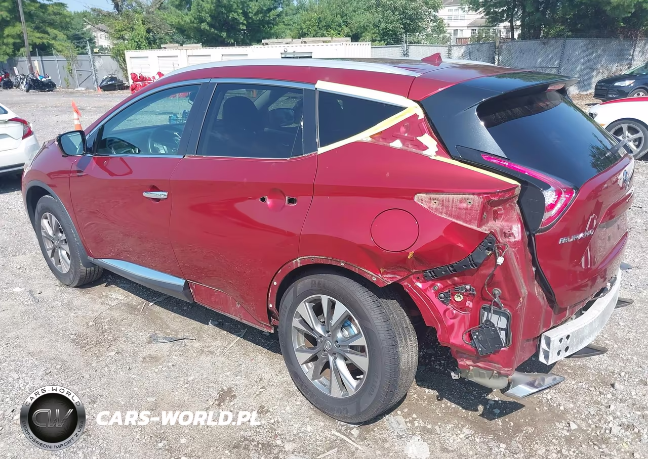 2015 Nissan Murano Sl VIN:5N1AZ2MH1FN224049 - 3