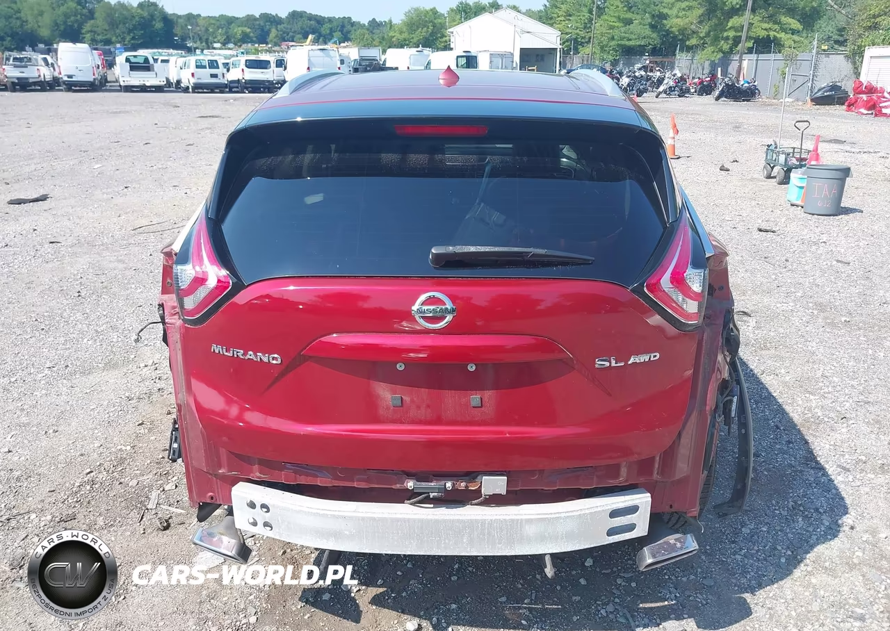 2015 Nissan Murano Sl VIN:5N1AZ2MH1FN224049 - 6