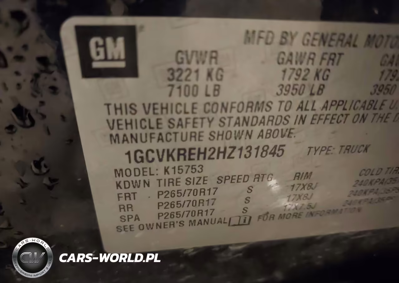 2017 Chevrolet Silverado 1500 1Lt VIN:1GCVKREH2HZ131845 - 9