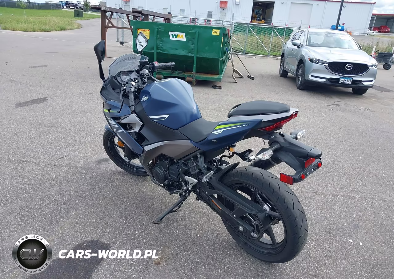 2022 Kawasaki Ex400 VIN:JKAEXKH18NDAG4886 - 3