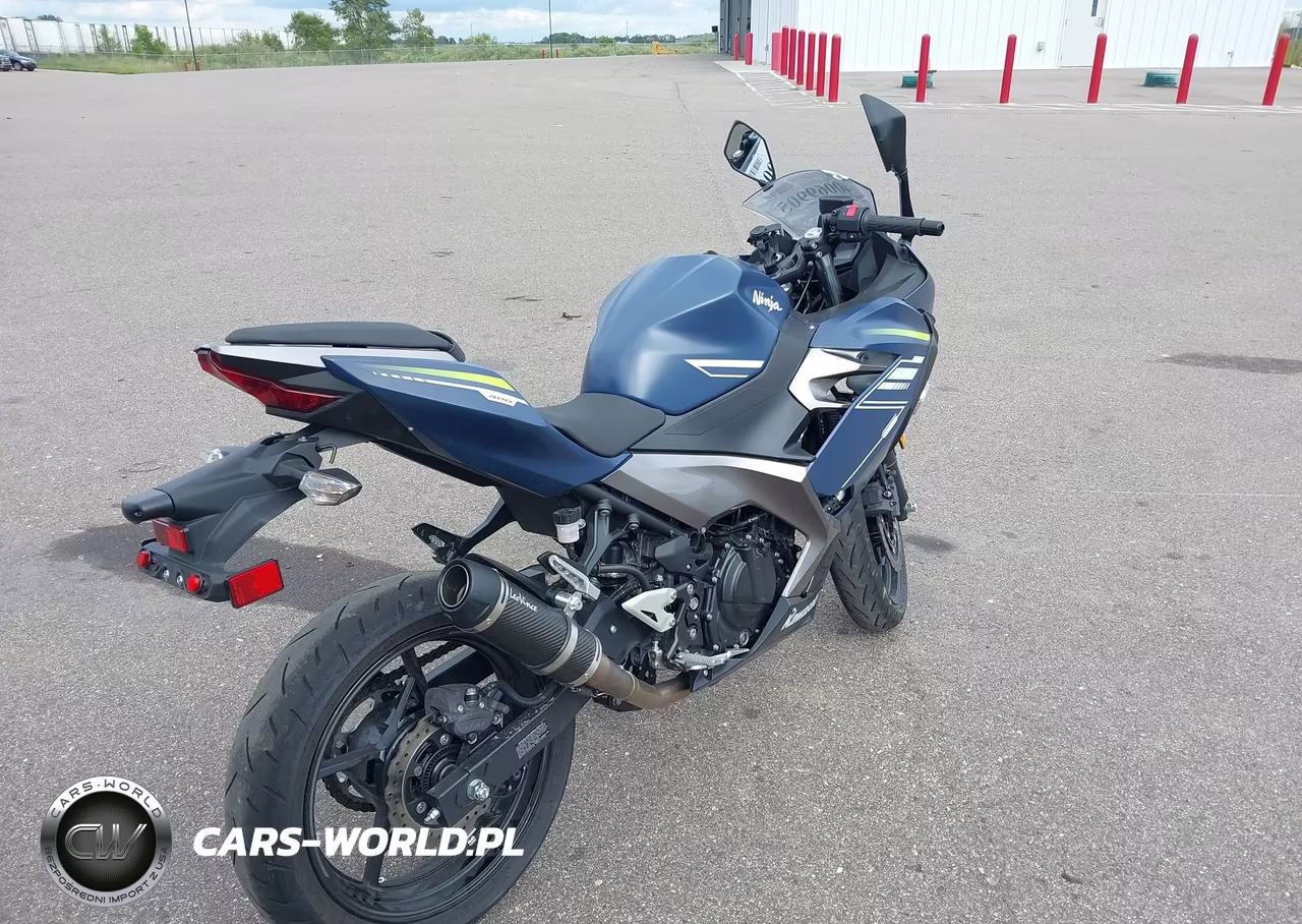 2022 Kawasaki Ex400 VIN:JKAEXKH18NDAG4886 - 4