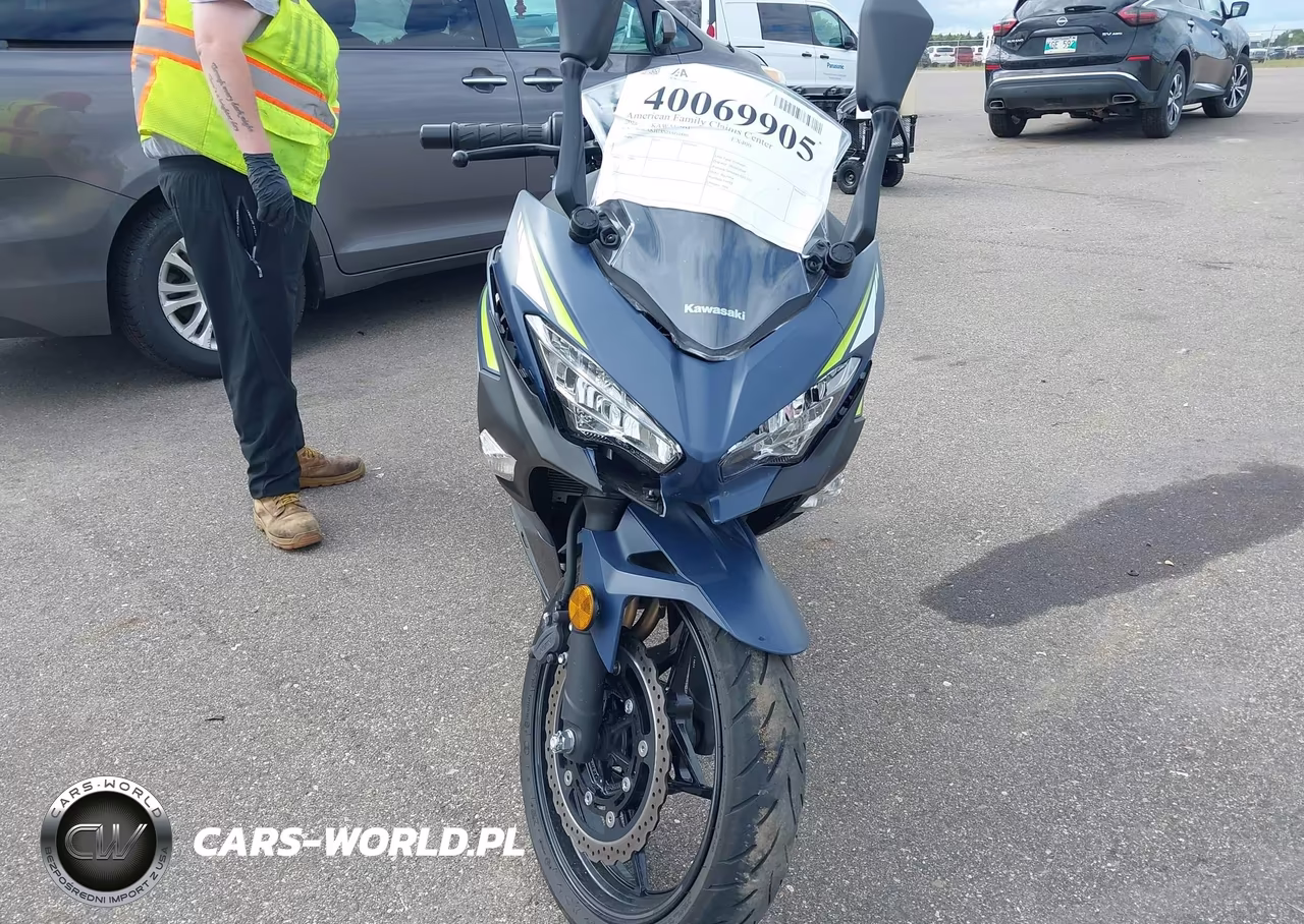 2022 Kawasaki Ex400 VIN:JKAEXKH18NDAG4886 - 5