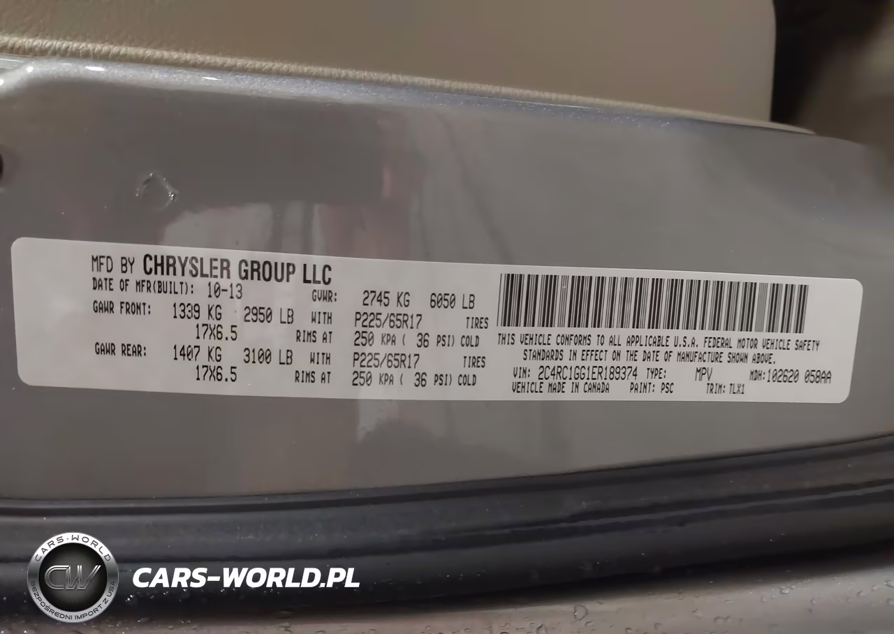 2014 Chrysler Town & Country Limited VIN:2C4RC1GG1ER189374 - 9