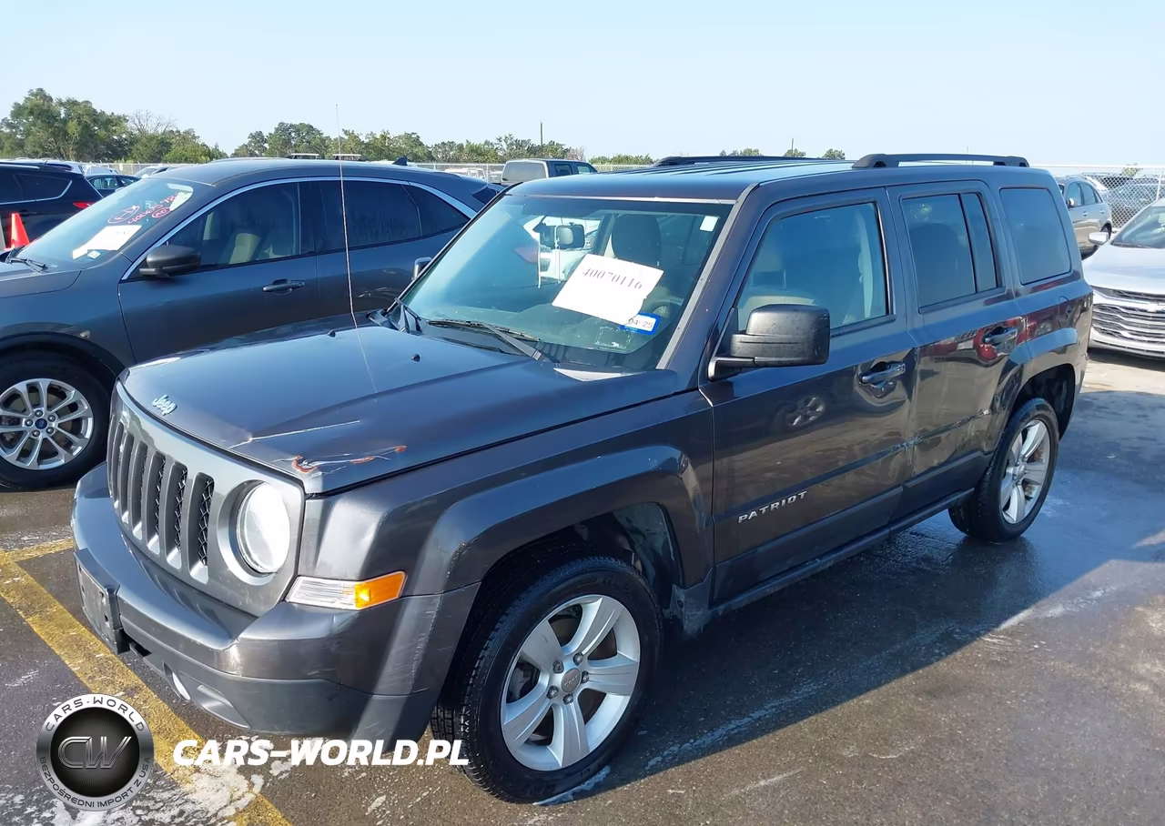 2017 Jeep Patriot Latitude Fwd VIN:1C4NJPFB4HD183637 - 2