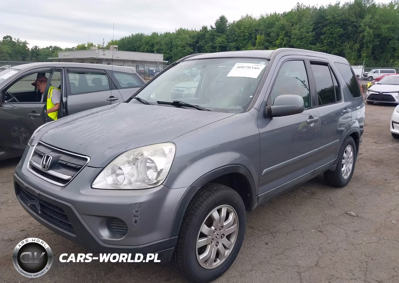 2005 Honda Cr-V Se VIN:SHSRD78985U317713 - 2