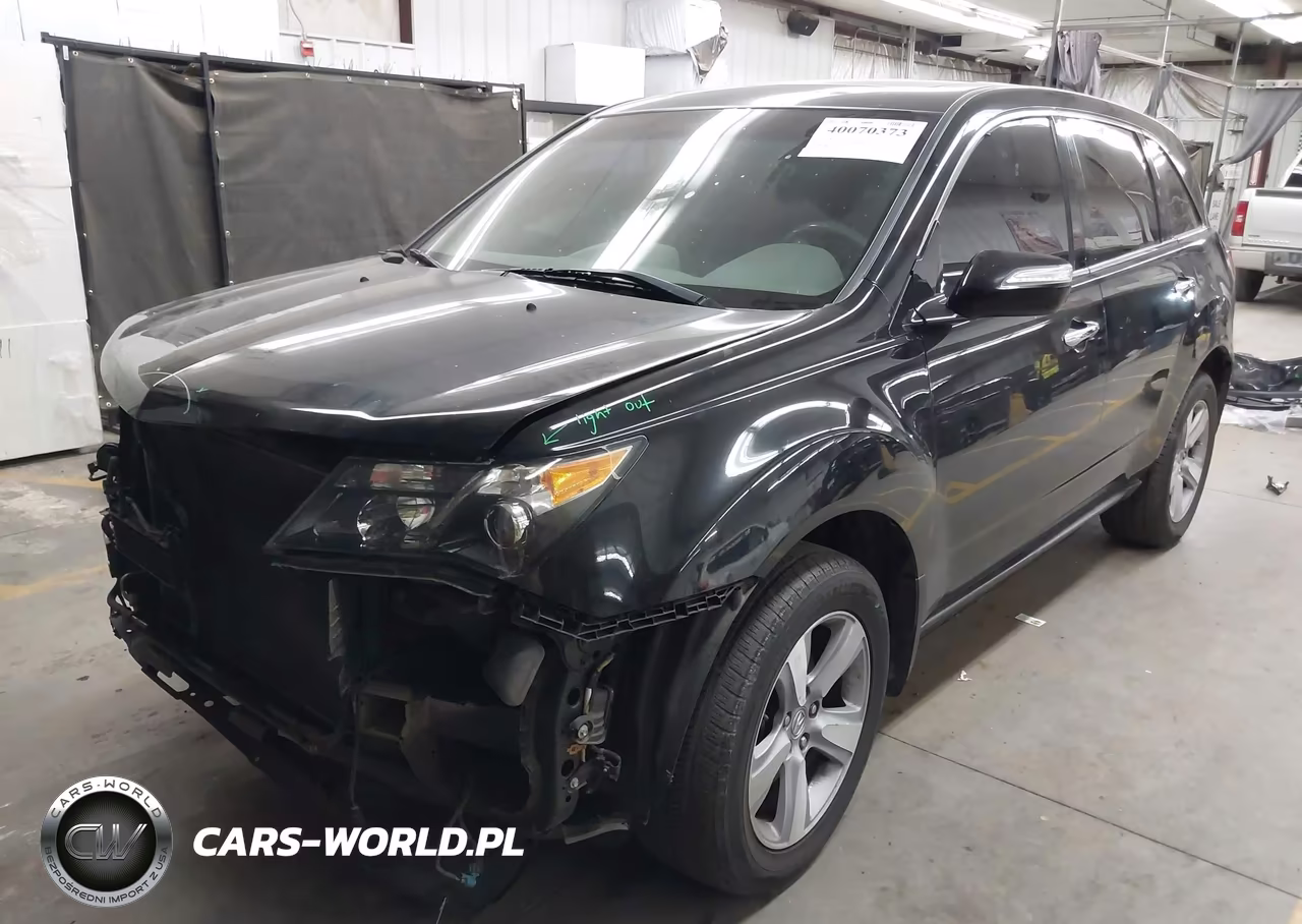 2012 Acura Mdx Technology Package VIN:2HNYD2H39CH545559 - 2