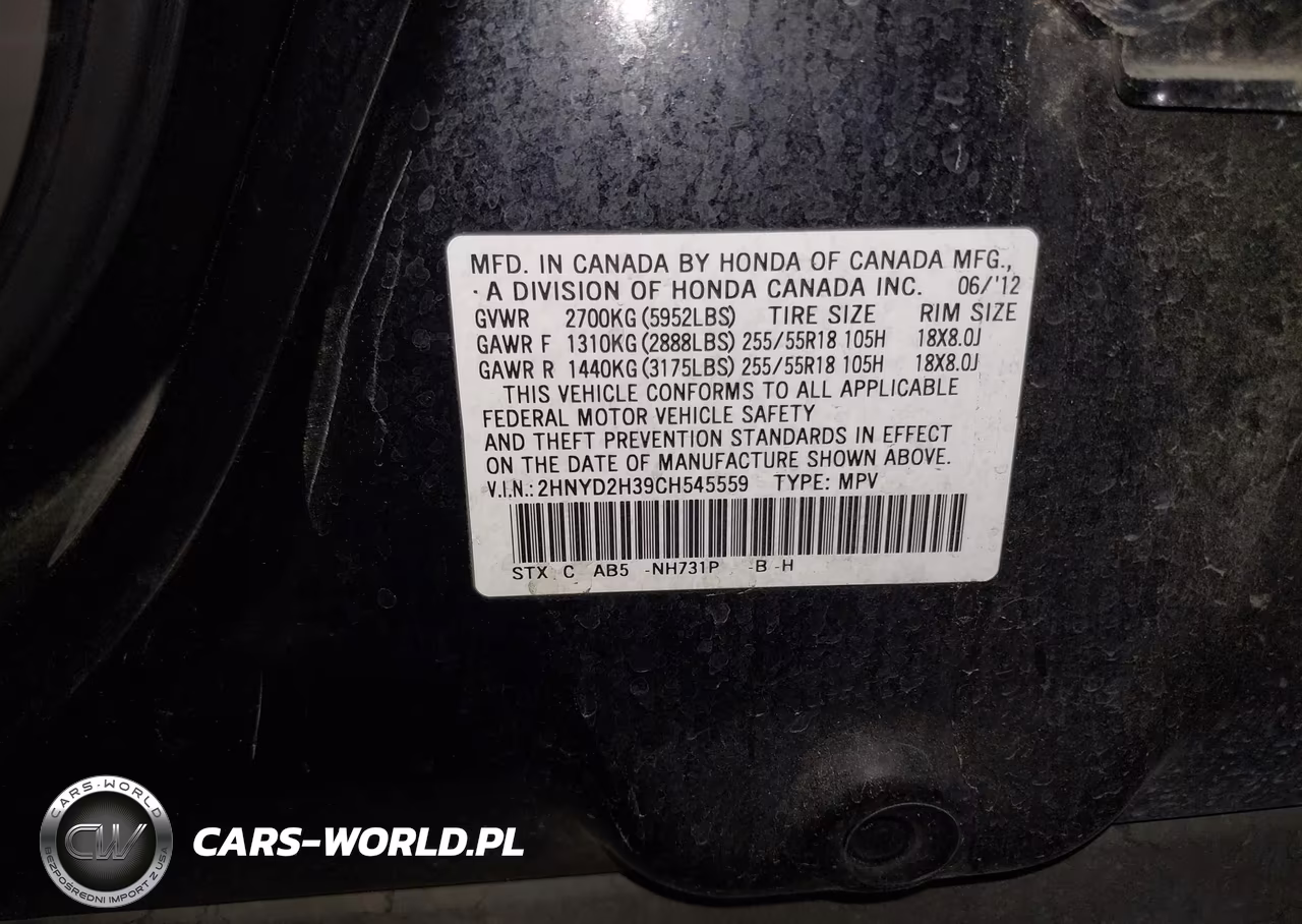 2012 Acura Mdx Technology Package VIN:2HNYD2H39CH545559 - 9