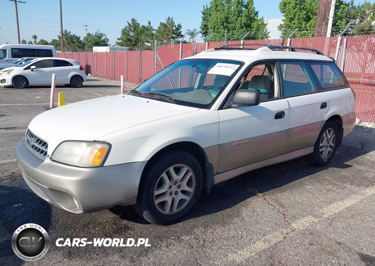 2003 Subaru Legacy Outback Awp VIN:4S3BH675737650459 - 2