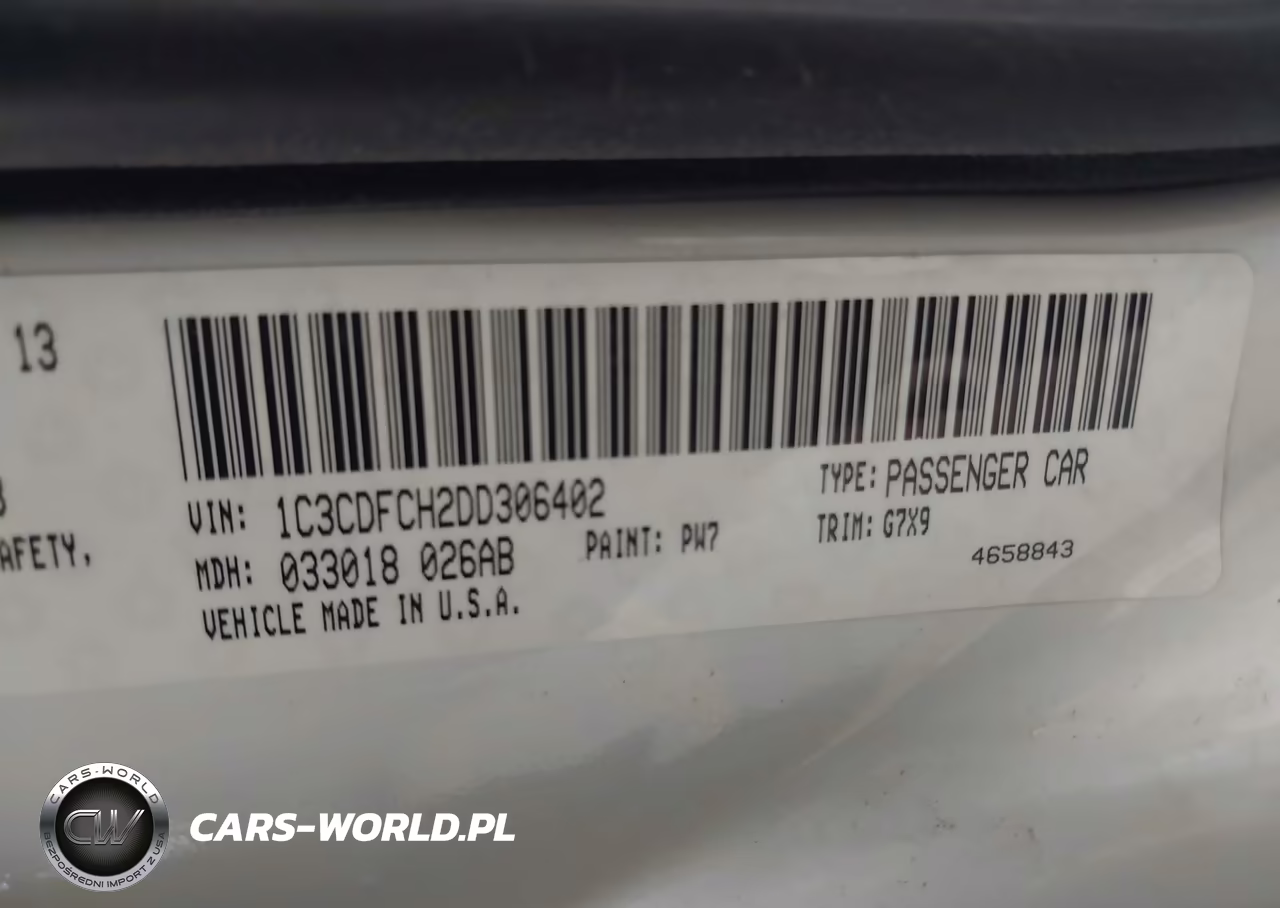 2013 Dodge Dart Limited VIN:1C3CDFCH2DD306402 - 9