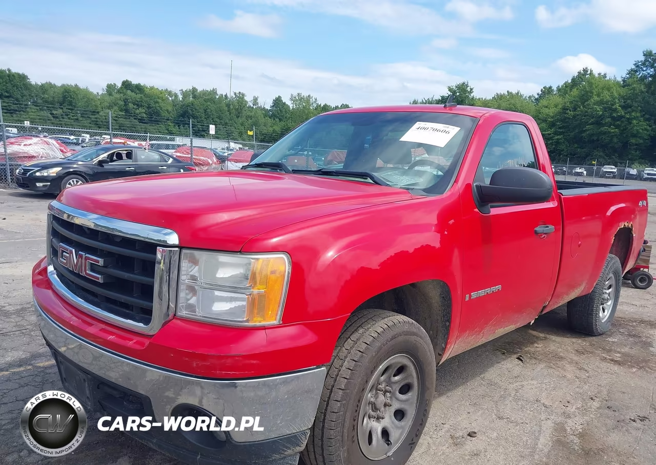 2008 GMC Sierra 1500 Work Truck VIN:1GTEK14CX8Z191458 - 2