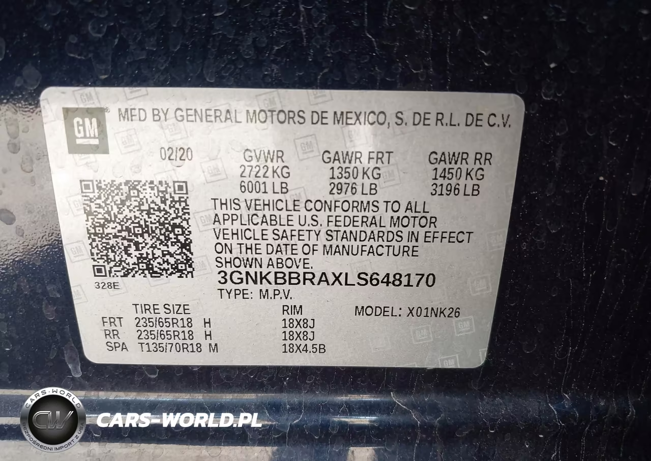 2020 Chevrolet Blazer Fwd 1Lt VIN:3GNKBBRAXLS648170 - 9