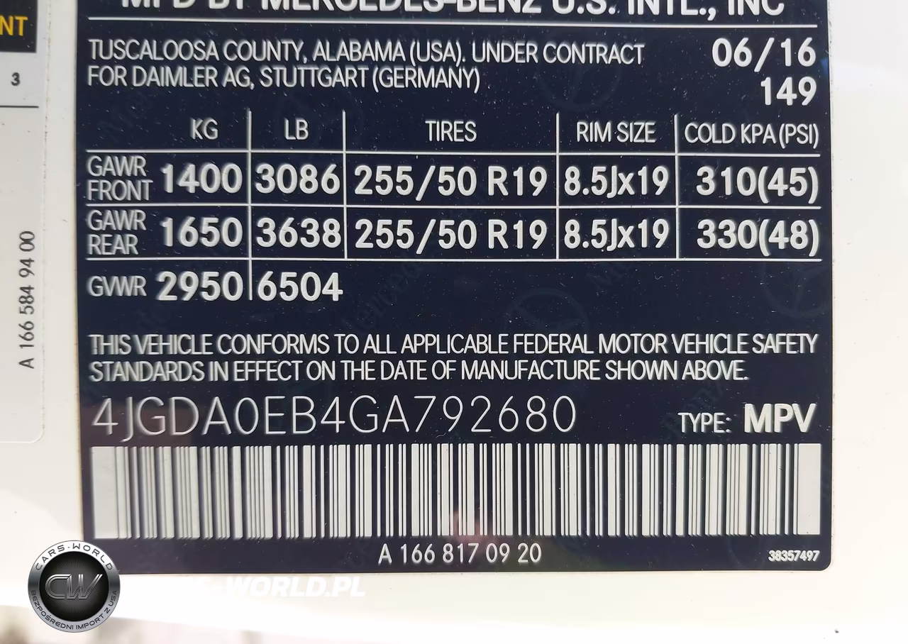 2016 Mercedes-Benz Gle 300D 4Matic VIN:4JGDA0EB4GA792680 - 9