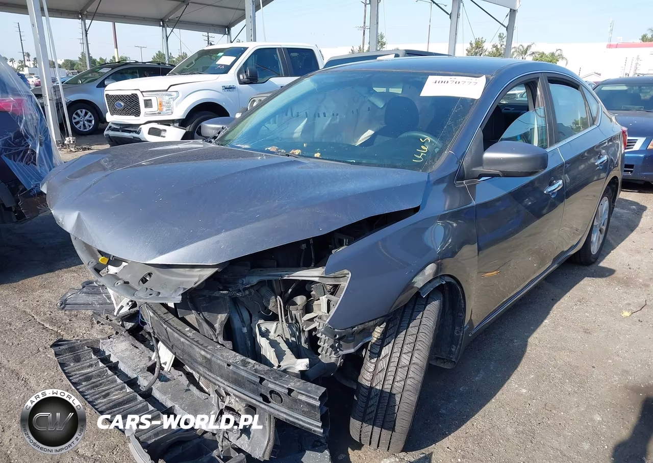 2019 Nissan Sentra Sv VIN:3N1AB7AP8KL604861 - 2